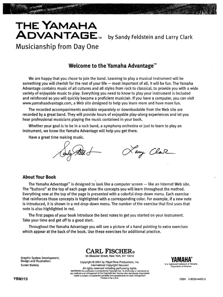 Trombone Azul Metodo Yamaha Pdf