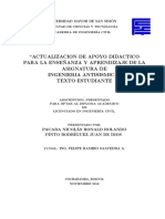 Ingenieria Antisismica - Pinto Rodríguez Juan de Dios (Umss) PDF