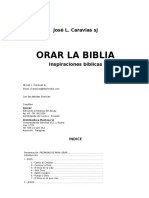 Caravias Jose - Orar La Biblia.RTF