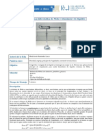 Demo 36: Balanza Hidrostática de Mohr o Densímetro de Líquidos