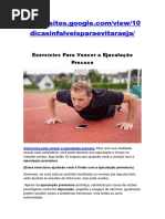 Exercícios Para Vencer a Ejaculação Precoce