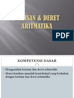 Barisan & Deret Aritmatika