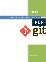 Manual de Usuario Git Bash PDF