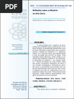 Reflexoes Sobre o Misterio Na Arte Sacra