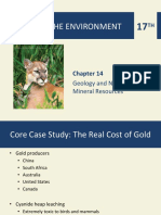 Living in The Environment: Geology and Nonrenewable Mineral Resources