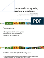 El Concepto de Cadena Agricola Su Estructura y Relaciones PDF