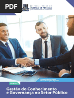 eBook Gestão Do Conhecimento e Governanca No Setor Publico-Especializacao Em Gestao de Pessoas UFBA