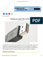 Patillaje de Cable USB A Ethernet - Techlandia