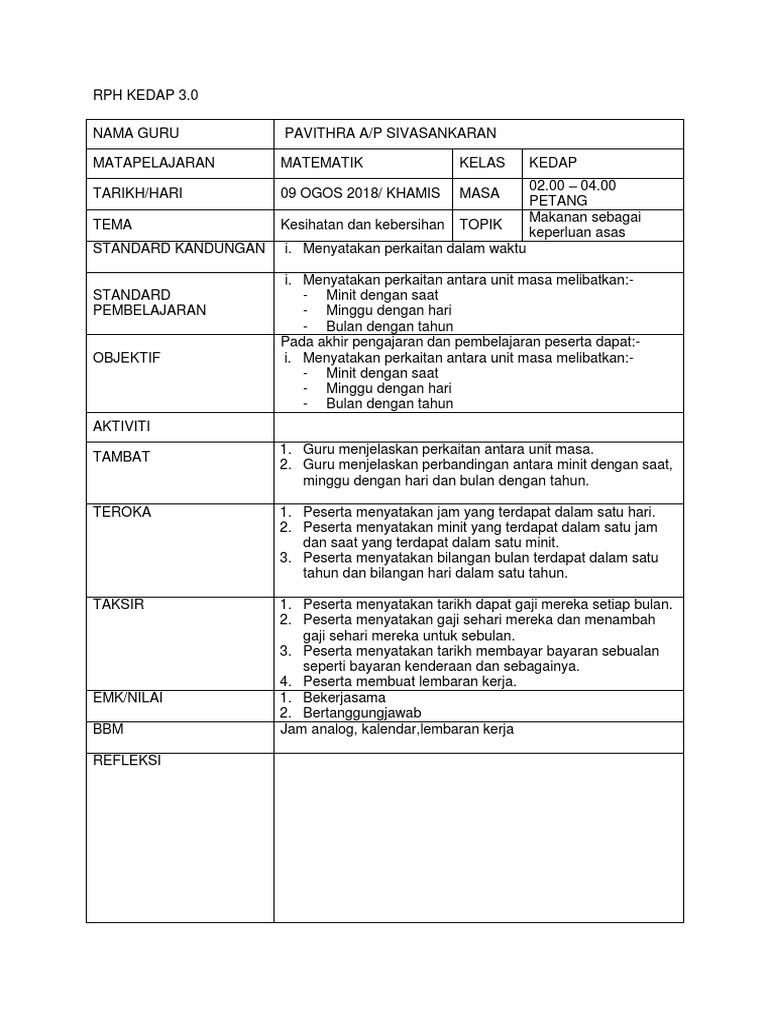RPH Kedap MT 09 Ogos  PDF