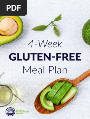 4 Week Gluten Free Meal Plan