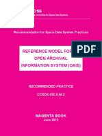 Reference Model For An Open Archival Information System (Oais)