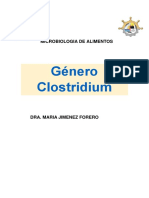 Clostridium: Características y especies patógenas de importancia en microbiología de alimentos