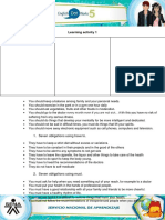 Learning Activity 1: 1. Seven Obligations Using Have To