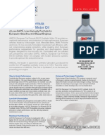 European synthetic 5w-30 motor oil