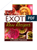 RAW-Exotic Raw Recipes