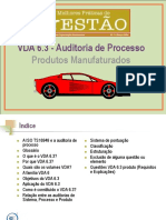 Auditoria Produtos Manufaturados