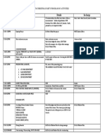 Time Activity Details in Charge: 2018 Ucm Christmas Party Program of Activities