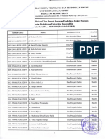 Pengumuman Lulus Berkas Calon Peserta PPDS FK UNHAS Periode Juli 2019 PDF