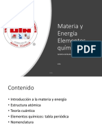 Materia y Energía