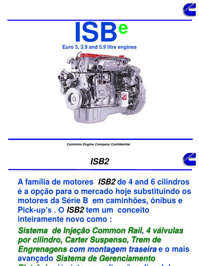 ISB2 Engine Overview and Features | PDF | Fuel Injection | Manufactured ...