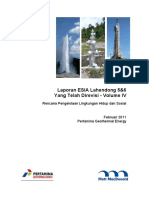 Laporan ESIA Lahendong 5&6 Yang Telah Direvisi - Volume IV: Rencana Pengelolaan Lingkungan Hidup Dan Sosial