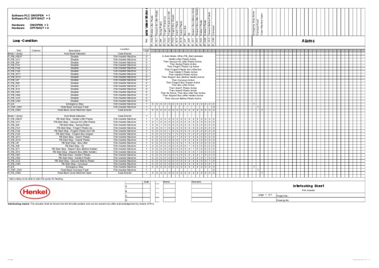 Interlock Matrix Film Inserter PDF Manufactured Goods Mechanical