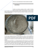 Chapter-3 Materials 3.1. CEMENT: Replacement of Cement With Coal Ash and Reinforced With Polypropylene Fibres