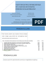 Preskas Fetal Hipoksia, KPD, Preterm