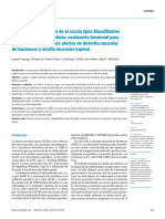 Evaluación Funcional para Personas No Ambulantes Afectas de Distrifia Muscular de Duchenne y AME