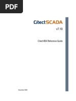 Download CitectSCADA v71 - CitectVBA Reference Guide by PatchworkFish SN41625160 doc pdf