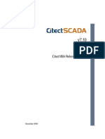 CitectSCADA v7.1 - CitectVBA Reference Guide