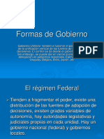 Formas de Gobierno 11 de Mayo