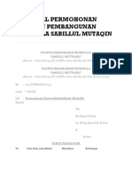 Contoh Proposal Mushola