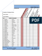 Progress Chart Achievement Chart Eim