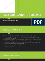 Hair Tonic and Conditioner