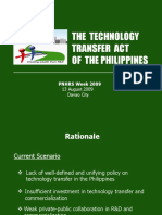 Technology Transfer Act of The Philippines