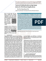 Graphical Password Authentication Using Image Segmentation For Web Based Applications