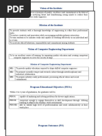 Vision Mission PO PEO PSO of Comps 2nd April 2019