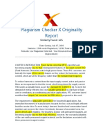 Plagiarism Checker X Originality: Similarity Found: 14%