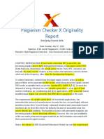 Plagiarism - Report Meghana