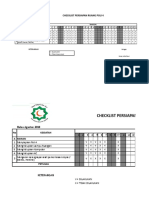 Checklist Ruangan Poli 4