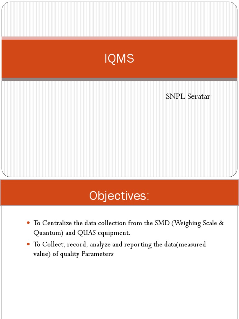 Iqms | PDF | Scada | Databases