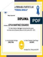 Plantilla Diploma