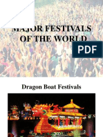 Major Festivals of The World