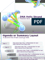 DNA Helix Strand: Presenter Name