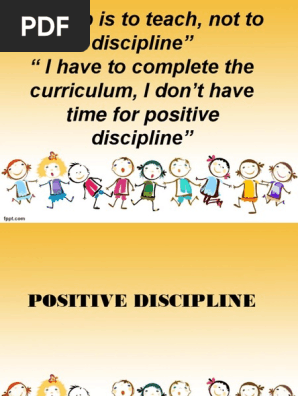 Positive Discipline
