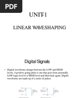 Pulse and Digital Circuits - Linear Wave Shaping