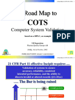 A Road Map To: Computer System Validation