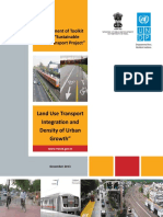 Land Use Transport Integration and Density of Urban Growth"