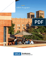 UCLA Anderson MBA Brochure 2019
